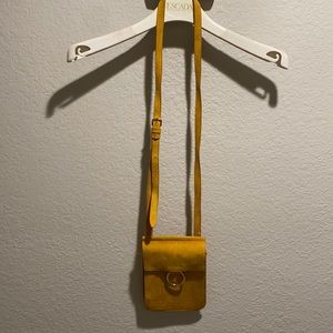 Forever 21 Mustard Yellow Crossbody Purse